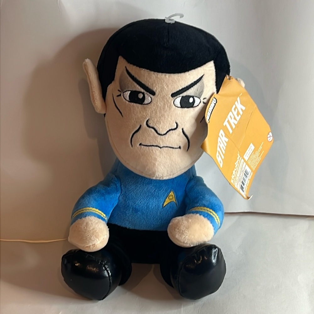 NECA PHUNNY Star Trek Spock 8IN Plush NWT
